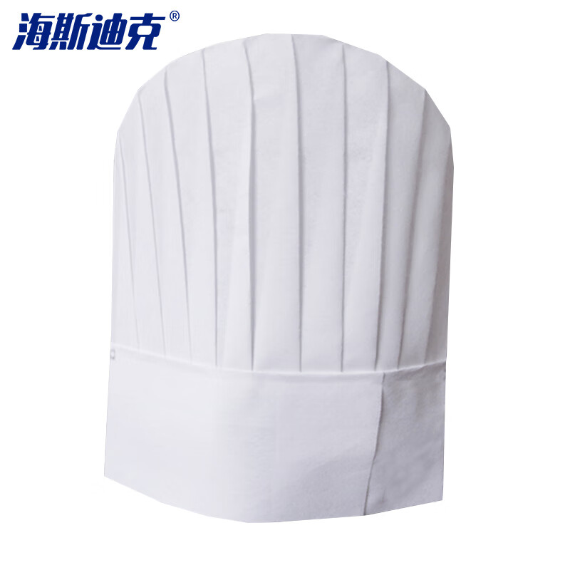 海斯迪克 HK-806 一次性厨师帽 高帽 29*29cm 20顶 (单位：包)