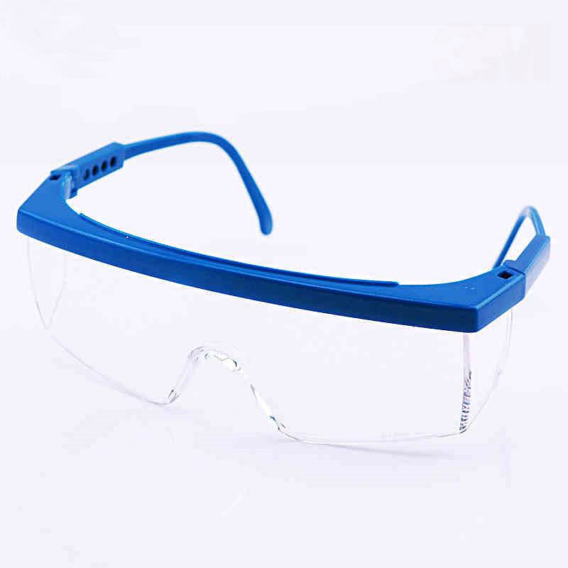 3M/1711AF防护眼镜蓝色镜架，透明镜片(副)