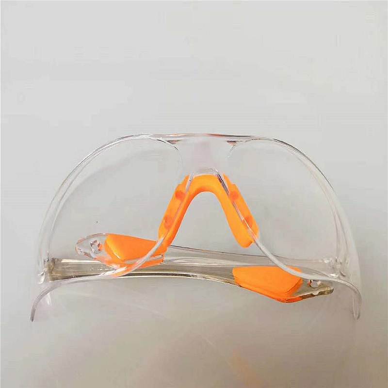 国产PC流线型橙色护目镜 防尘/防冲击/防飞溅/防风（副）