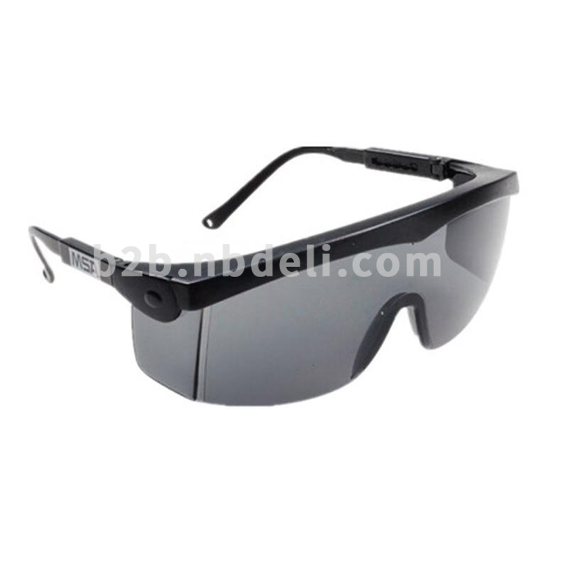 MSA/梅思安 10108429 杰纳斯防护眼镜 灰色镜片 12/盒（单位：盒）