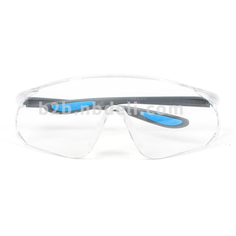 霍尼韦尔S300A/300210通用款灰蓝镜架/透明镜片/加强防刮擦眼镜（副）
