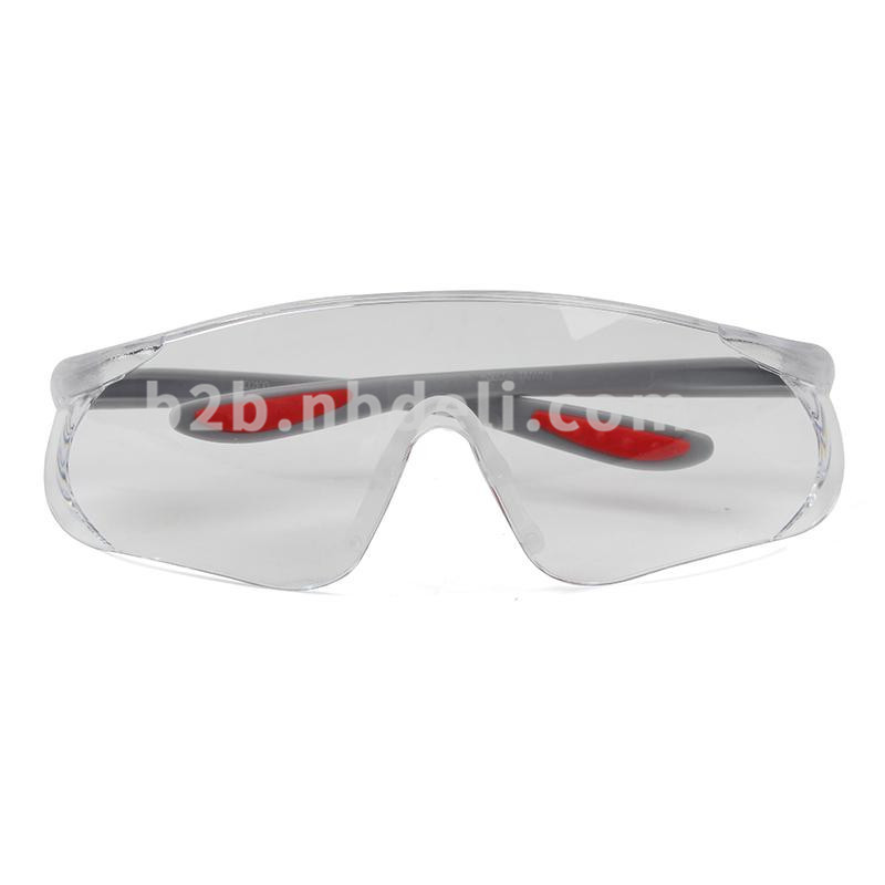 霍尼韦尔S300A/300100通用款红色镜架/透明镜片/防雾防刮擦眼镜（副）