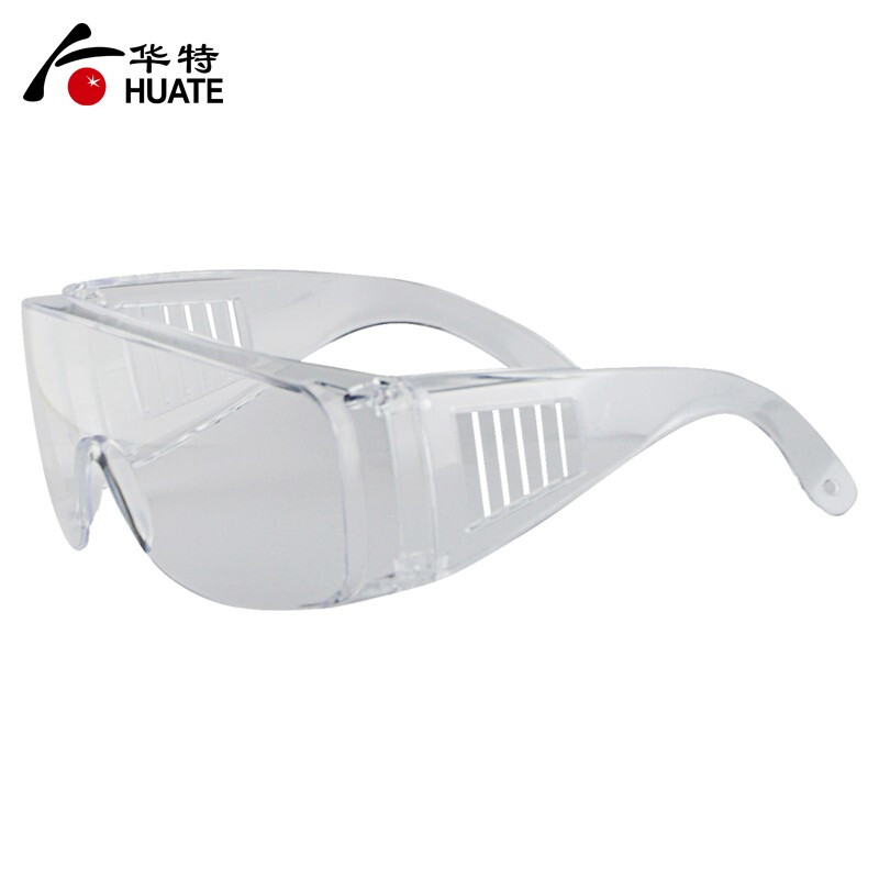 华特2321白框白镜防护眼镜(防雾防刮擦)(付)