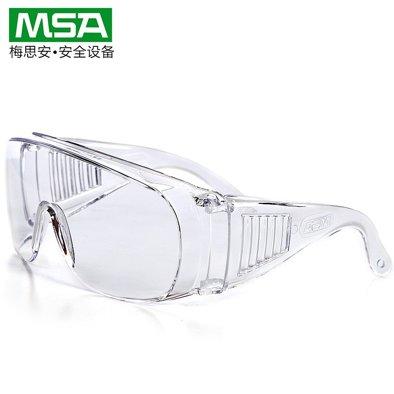 梅思安MSA 9913252 防护眼镜 宾特-C防护眼镜 透明镜框 防紫外线透明镜片 （个）
