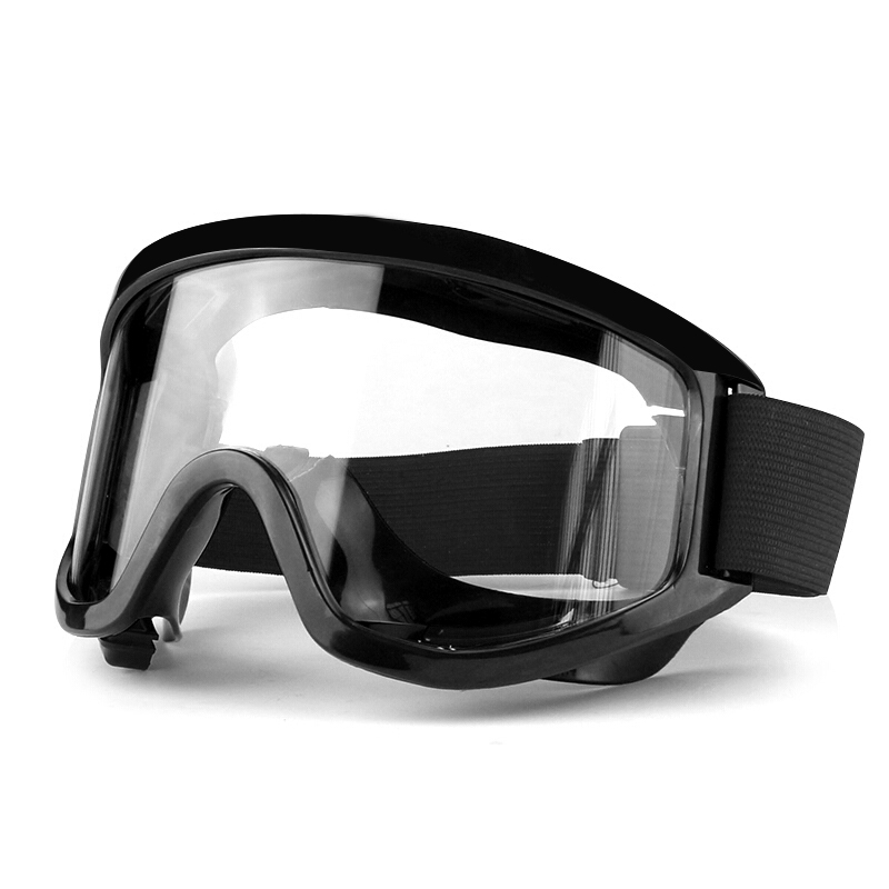 谋福高清防冲击护目镜工业眼罩劳保防护眼镜（透明框不带海绵款）8575（单位：个）
