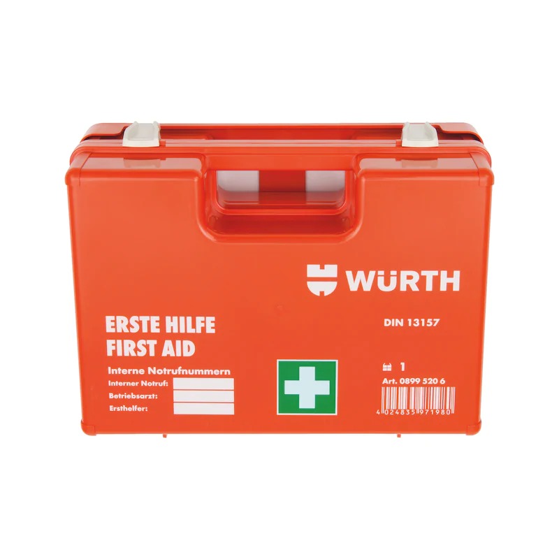 伍尔特（WURTH）0899 520 6事故急救包-DIN13169/1套(单位：套)
