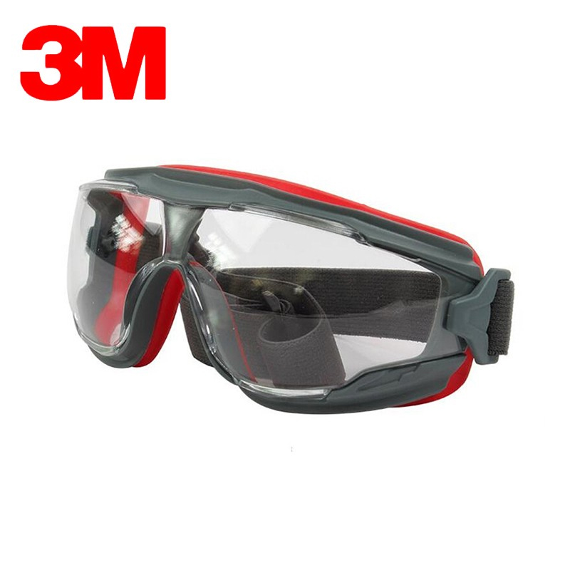 3M GA501 护目镜 防尘防液体飞溅 含防雾涂层 透明镜片 1付 (单位：付)