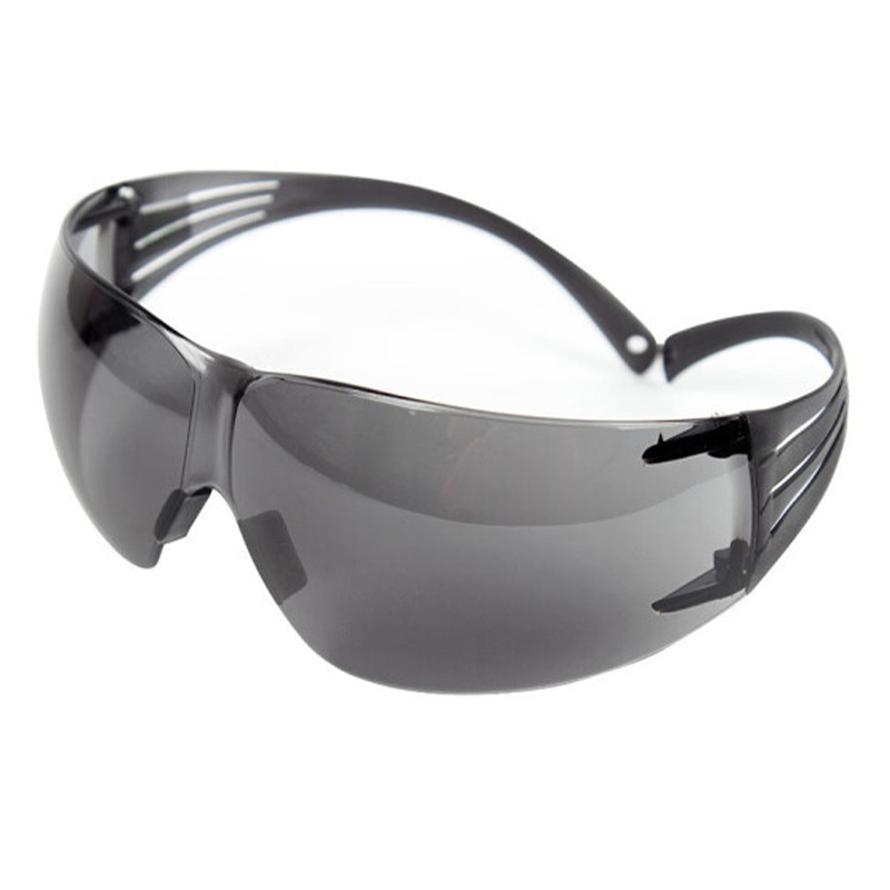 3M SF202AS 安全防护眼镜 灰色防刮擦镜片 10副装 (单位：包)