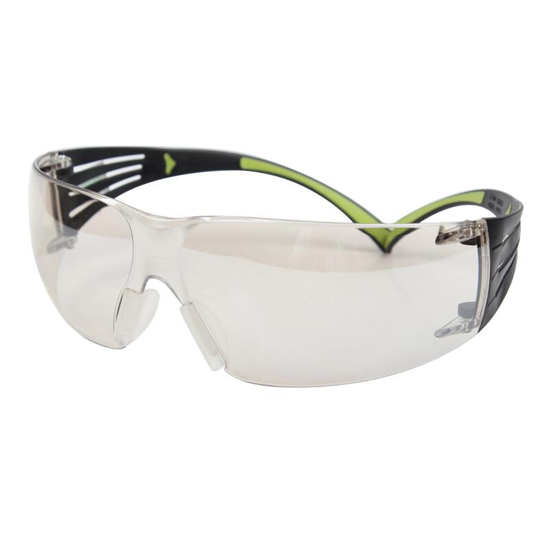 3M SF410AS 防冲击眼镜 防护眼镜 防刮擦防冲击护目镜 贴面型眼镜 一副 茶色 均码（付）