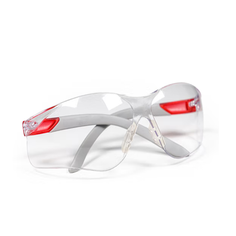 霍尼韦尔（Honeywell）护目镜 300300 S300L 红款透明镜片防护眼镜 男女防风沙防雾 (单位：副)