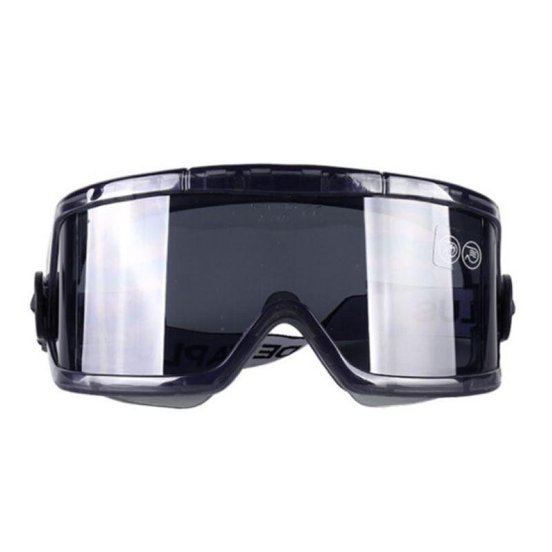 代尔塔DELTAPLUS护目镜101129GALERASSMOKE防雾防刮擦防强光黑色镜片（个）