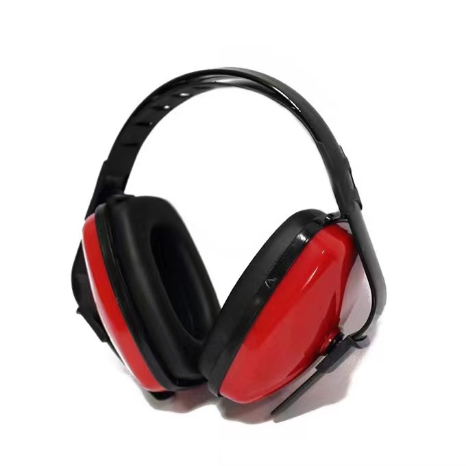 Snwfh/舒耐威SNW3322头戴式隔音耳罩 红+黑（个）
