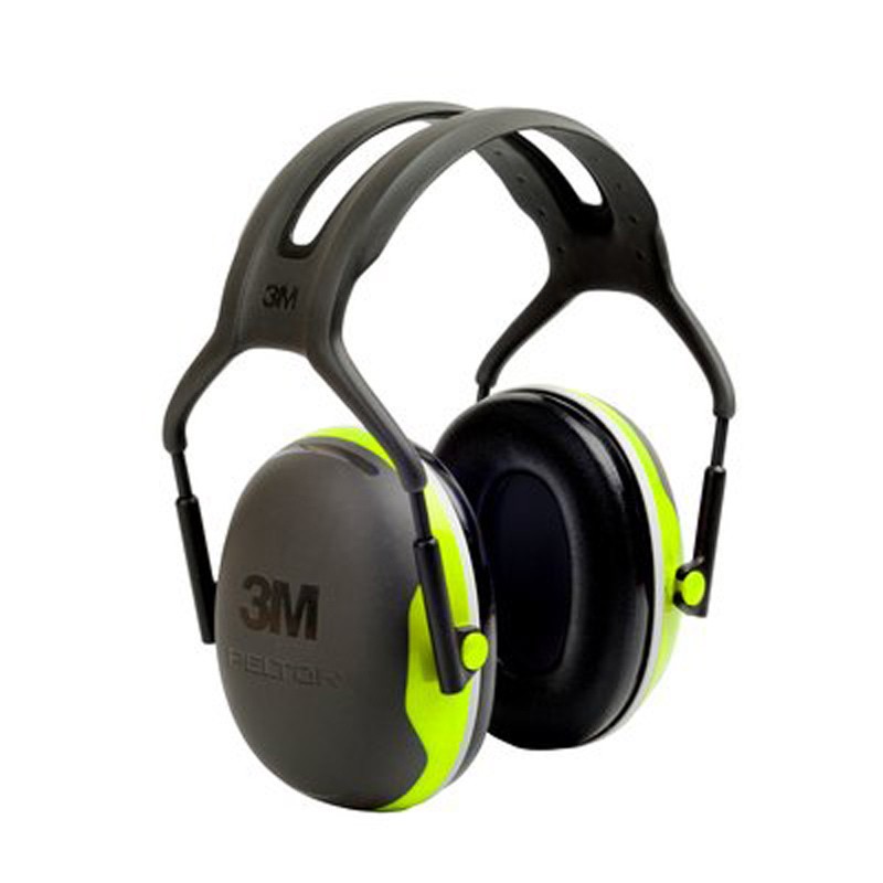 3M隔音耳罩X4A超强降噪学习射击防飞机噪音用舒适型耳罩工厂用专业防噪音耳罩（副）