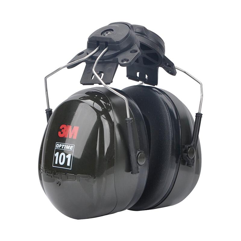 3M PELTOR H7A 头带式耳罩 防噪音射击学习隔音工业防护耳罩 101耳罩 1副 黑色 均码（个）