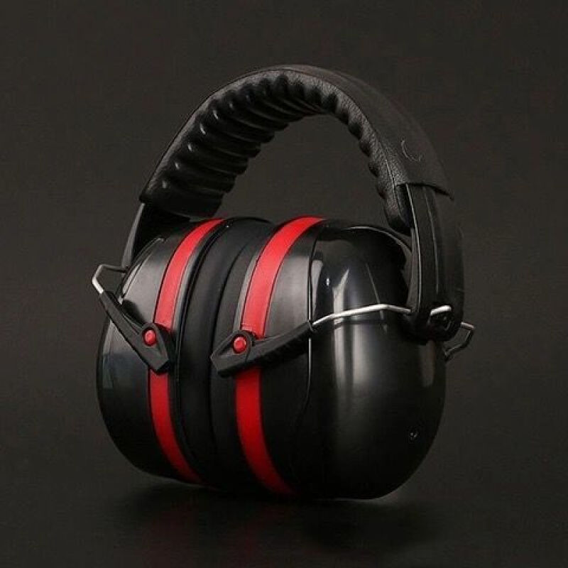 国产头戴式防噪音头戴式耳罩红色(单位：个)