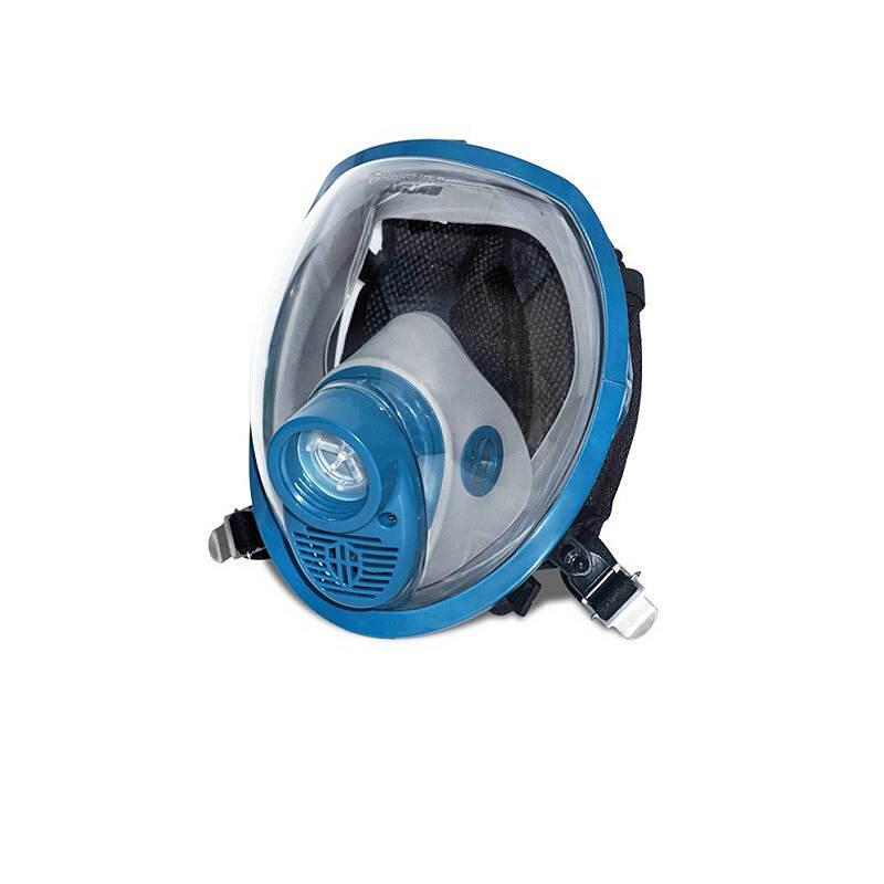海固HG-800全面罩防毒面具宝蓝灰（不含过滤罐）(单位：个)