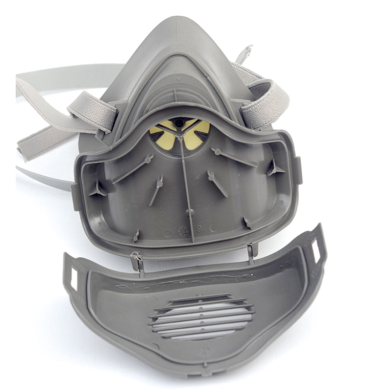 添盾 TD-FB9211 颗粒物粉尘呼吸防护套装 1个面具+1片虑棉 自带承接座(单位：套)
