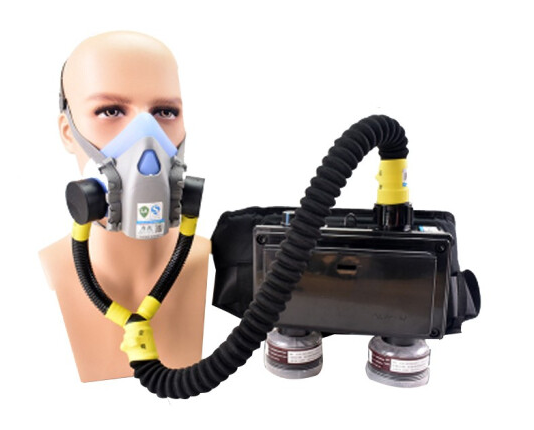 谋福244供气式防毒面具防尘喷漆用电动送风呼吸器农药（XLSFA6-7502）（个）