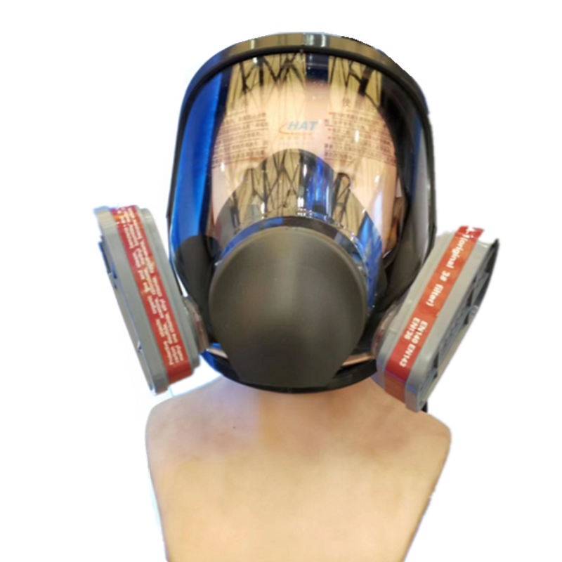 海安特 HAT-T4工业防尘防毒全面罩含2滤盒（套）