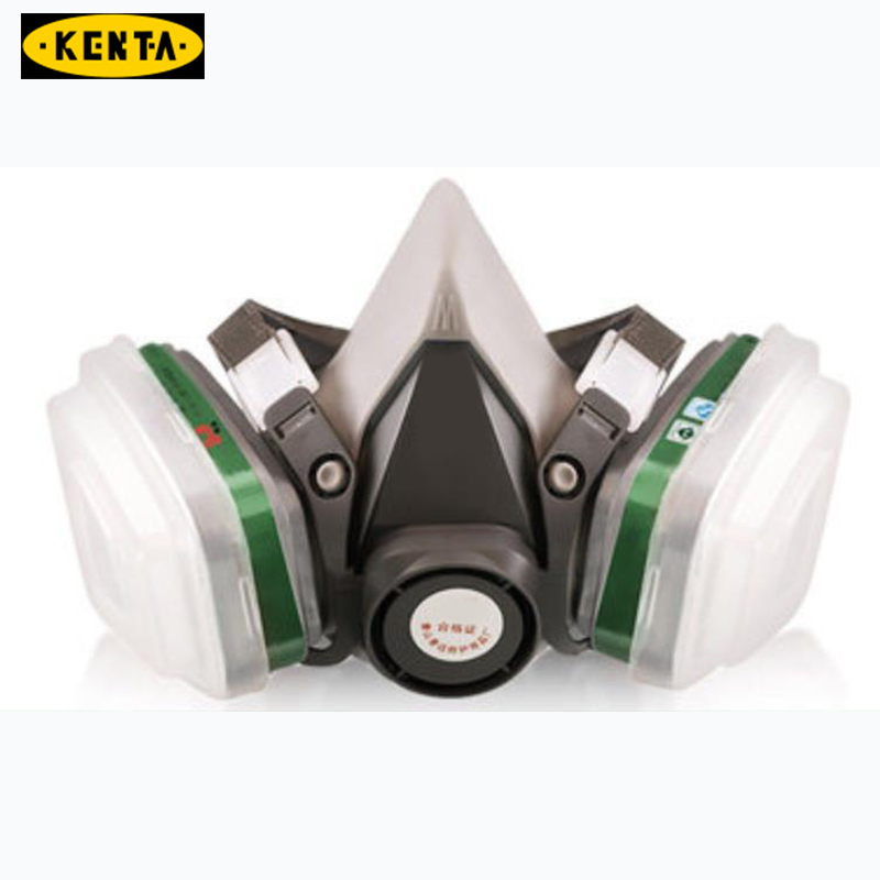 克恩达（KENTA）19-119-908 消防半面罩配4号滤毒盒71件/箱（件）
