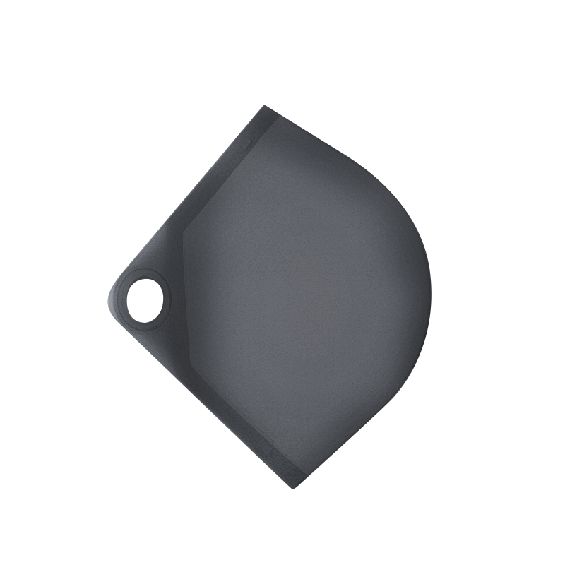安赛瑞 601230 N96口罩收纳夹 口罩收纳盒便携硅胶小袋暂存袋整理盒N95口罩储放夹收纳夹 黑色(单位：个)