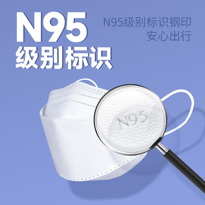美仕康n95级韩式口罩  柳叶款鱼型  独立装无菌型  50只/盒(单位：盒)