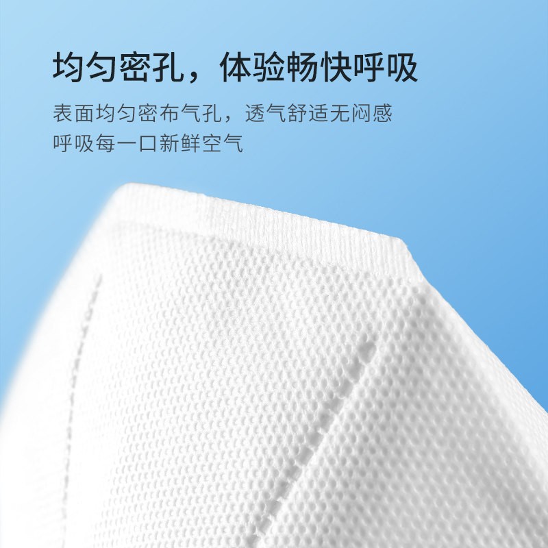 海氏海诺一次性N95口罩无纺布成人口罩白色30只/盒（单位：只）