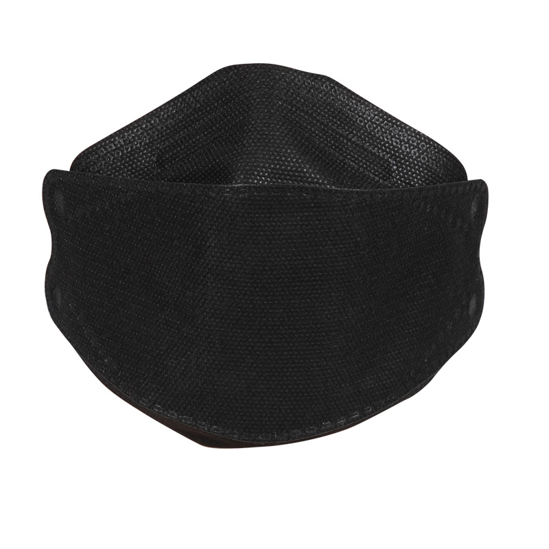 SAFEMAN君御 G9562 KN95 耳戴式 柳叶形口罩黑色独立包装-黑色  30只/盒（盒）