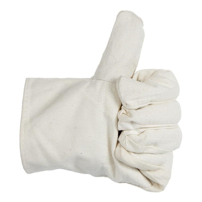 星工（XINGGONG）帆布手套 24道压线防滑耐磨加大加厚双层劳保手套1付(请拍10的倍数）(双)