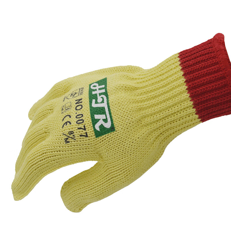 海太尔0077防割手套黄色均码23.5cm(副)