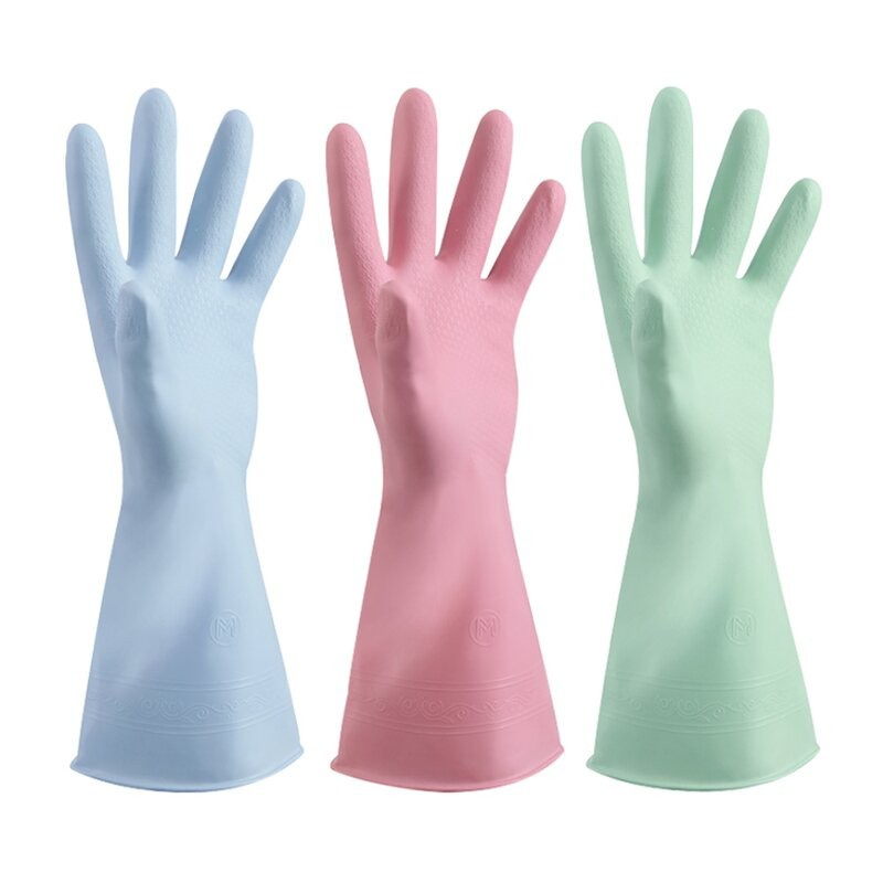 国产 清洁手套 3双装洗碗手套 防水洗衣服手套（包）