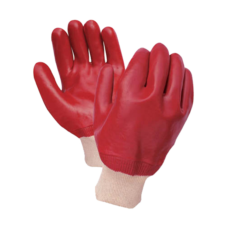 KENTA 11990324 红色PVC全涂层手套 均码 1双(单位：包)