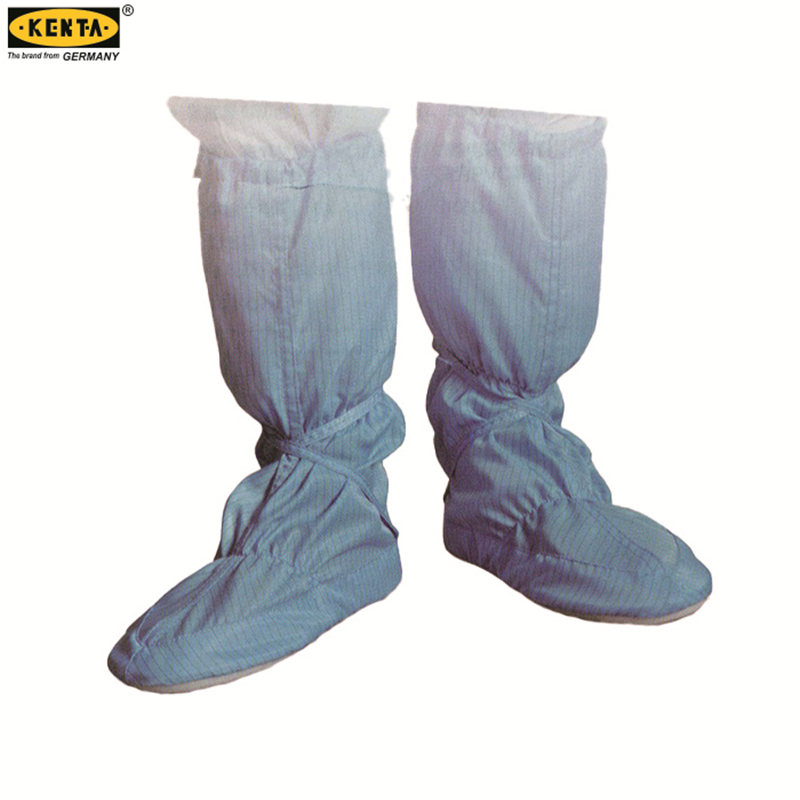 KENTA SK9－900－432 防静电PU软底布筒鞋 均码 蓝色(单位：双)