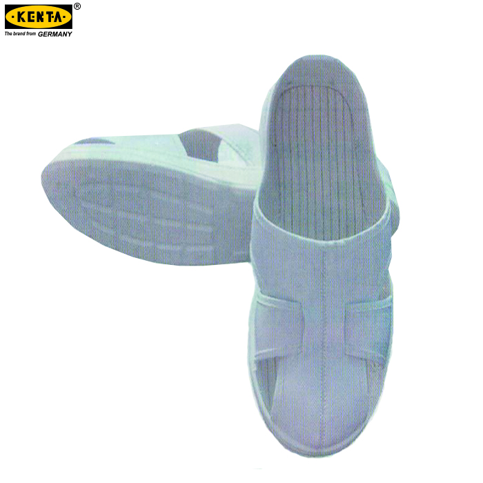 克恩达（KENTA）SK9-900-428-34# 防静电PU底白色皮革四眼鞋34码（双）