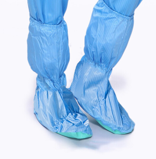蓝康加厚无尘防护高筒蓝色鞋套（只供重庆）（双）
