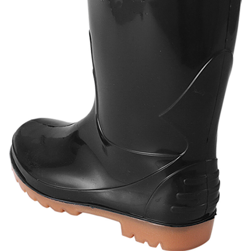 成楷科技雨靴橡塑防水鞋防滑耐磨高帮劳保工作鞋PVC(双)