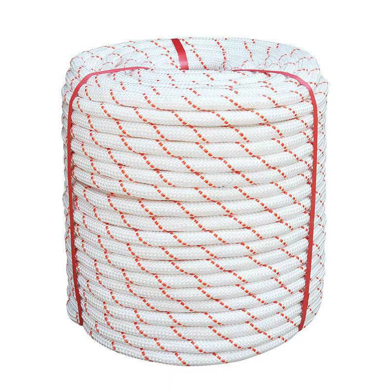 鹰匠 安全作业绳捆绑编制绳20米（卷）红白10mm（卷）