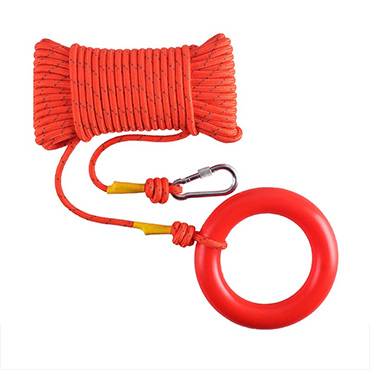 华新救生绳 直径8毫米长10米+安全勾+手环（套）