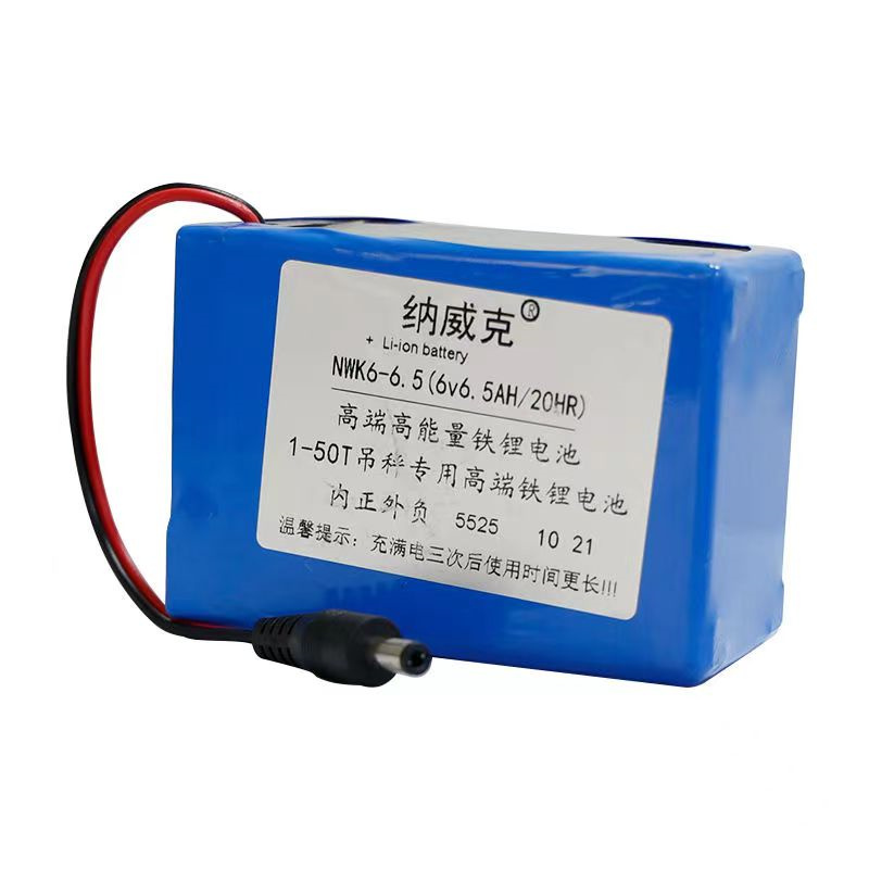 中泉 纳威克电子吊秤锂电池NWK6-6.5  6V电池(单位：个)