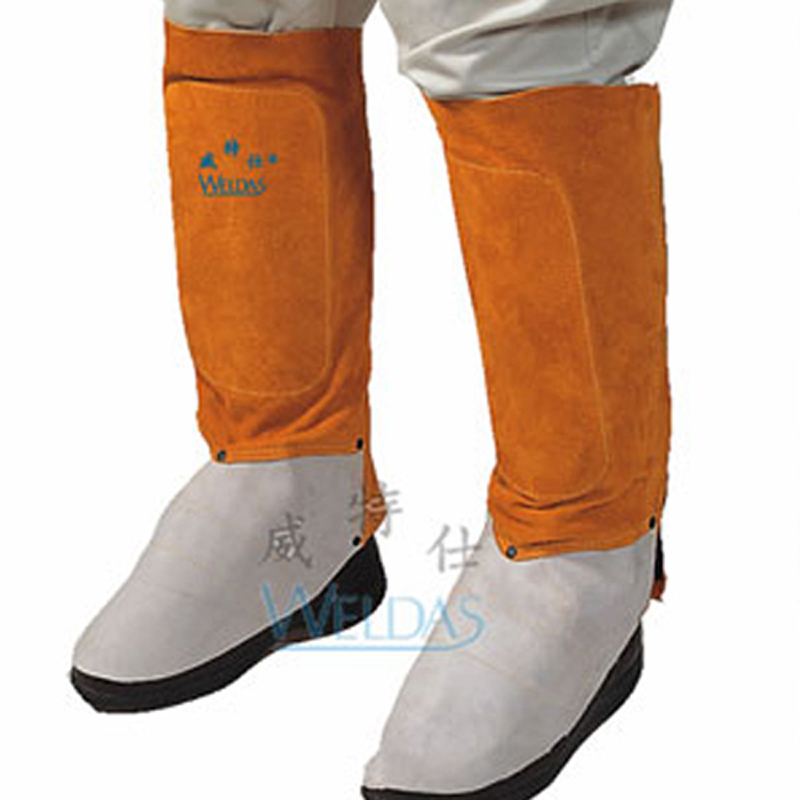 44-2112全皮护腿脚盖系列,专门保护焊接工作人员的小腿和脚面,魔术贴结合易于穿戴,设计舒适独特,轻便的15CM长度
·底部置有一条弹力橡筋以确保鞋面被牢固盖住
