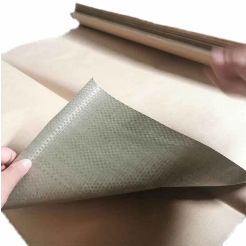 道顿 金属锯条包装纸防潮纸蛇皮袋塑料牛皮纸编织复合片教材图书打包布100张（单位：捆）