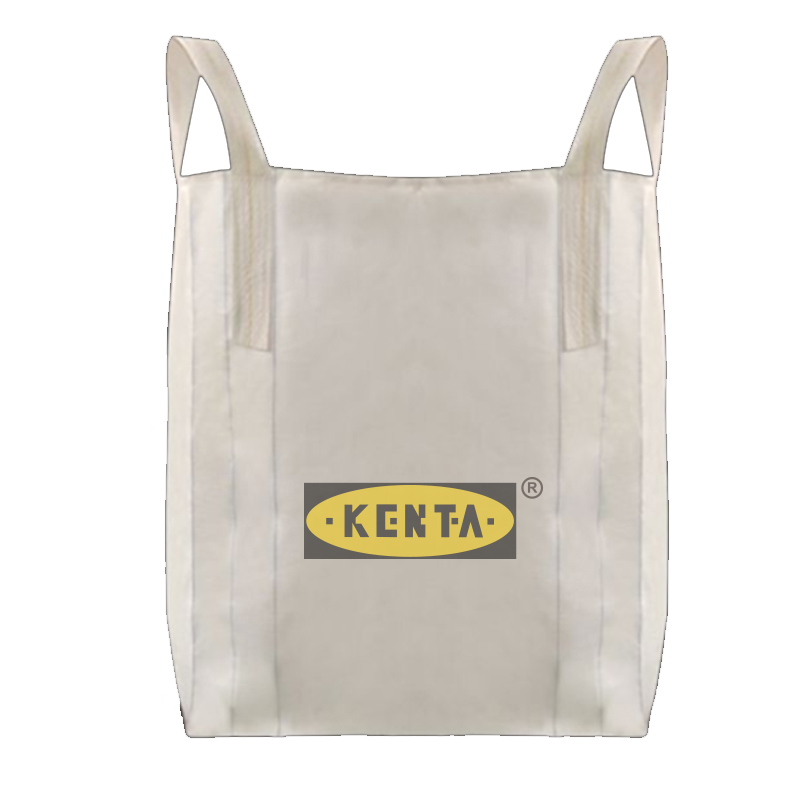 克恩达（KENTA） 2吊耳十字兜底加1围工业加厚耐磨吨袋集装太空包袋 50*50*50大开口/平底 KT4-1000-19  10个/包 (包)