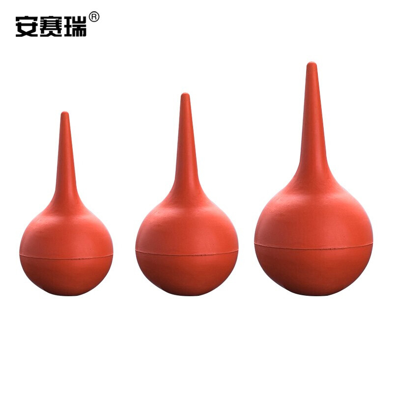 安赛瑞 6A00019 洗耳球（2个装） 实验用橡胶皮老虎吸耳球吹气球清洁球除尘工具 90ml （包）
