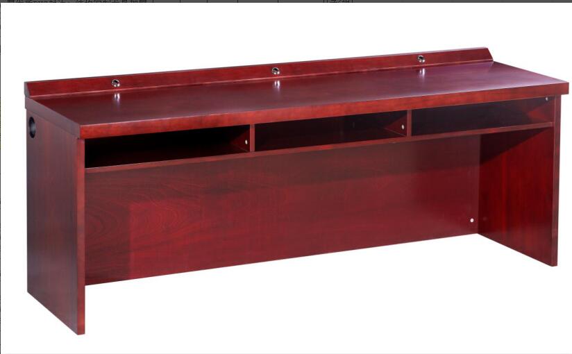 圣奥EM72－2－160060主席台条桌红影木尺寸：1600*600*760(个)