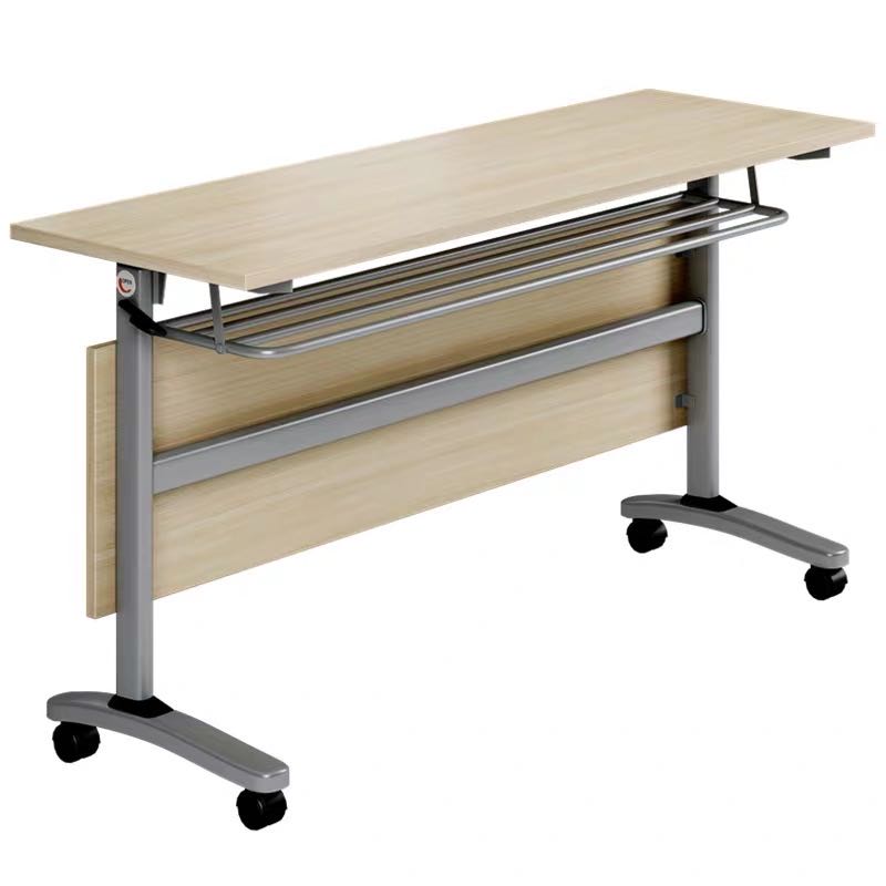 圣斯顿SD-HY1250A可折叠会议桌培训桌1200*500*750mm（单位：张）浅胡桃色