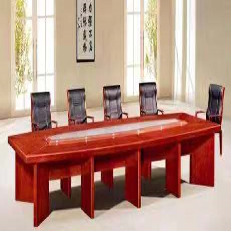 合益尚红色中式会议桌4500*1600*760（张）