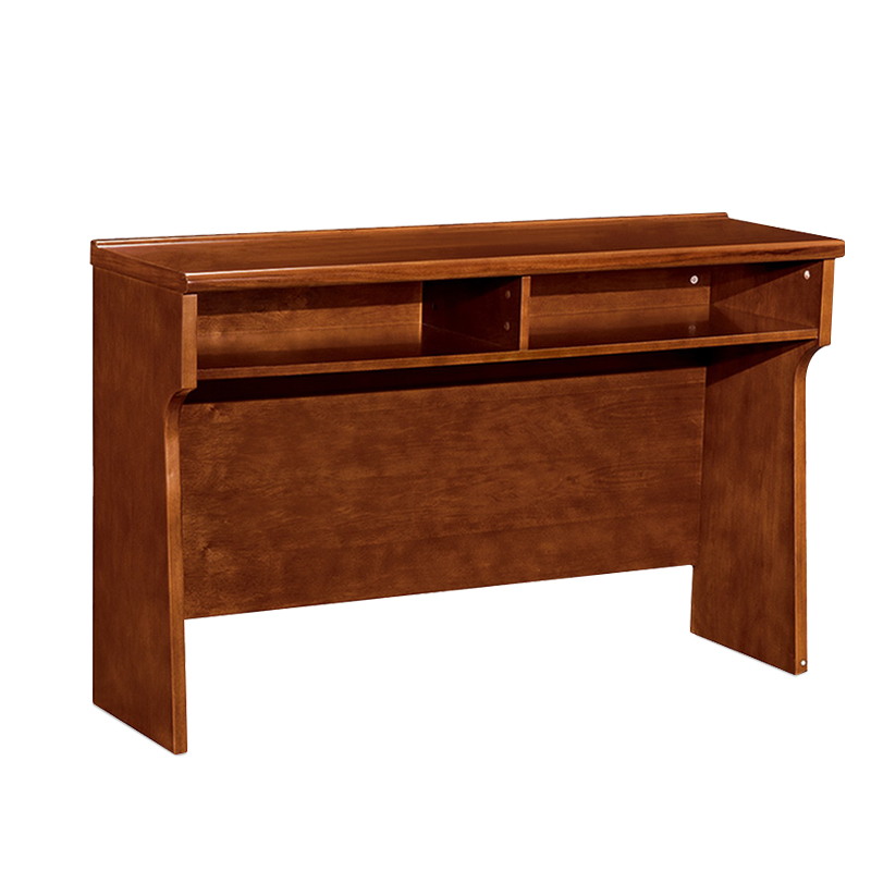 洛克菲勒长条桌会议桌1.2米双人培训木皮油漆小会议室条桌1200*450*760（张）