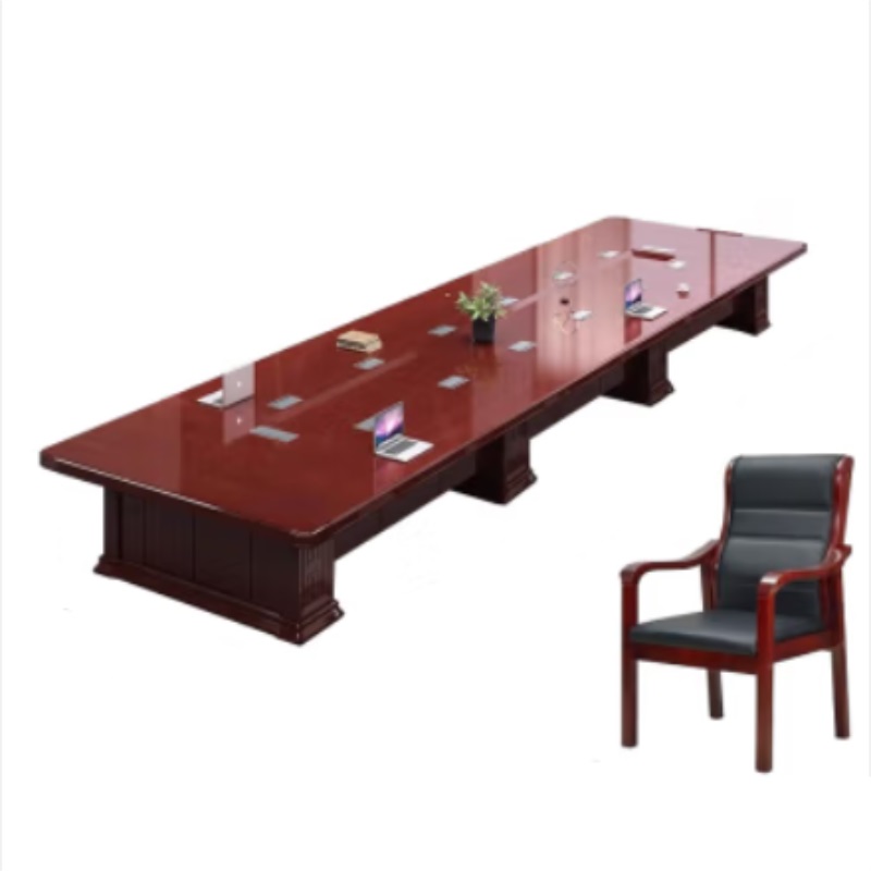 圣黎YQZ7嘉航大型会议桌办公桌会议室培训桌椅(单位：套)