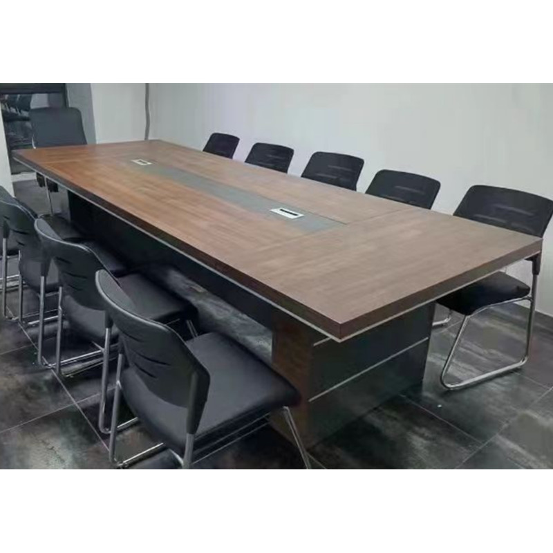 净佰俐长3.6米 宽1.4米 胡桃木刨花板会议桌(张)
