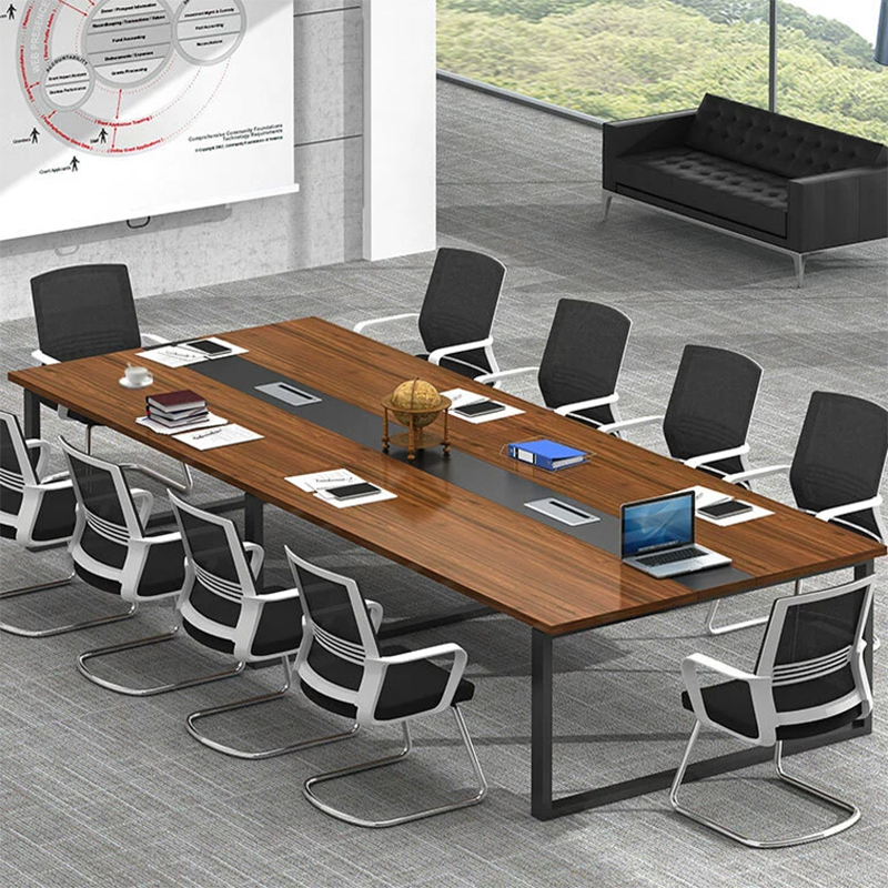 圣斯顿HYZ-6055板式会议桌5500×1400×750mm（单位：张）多种颜色可选